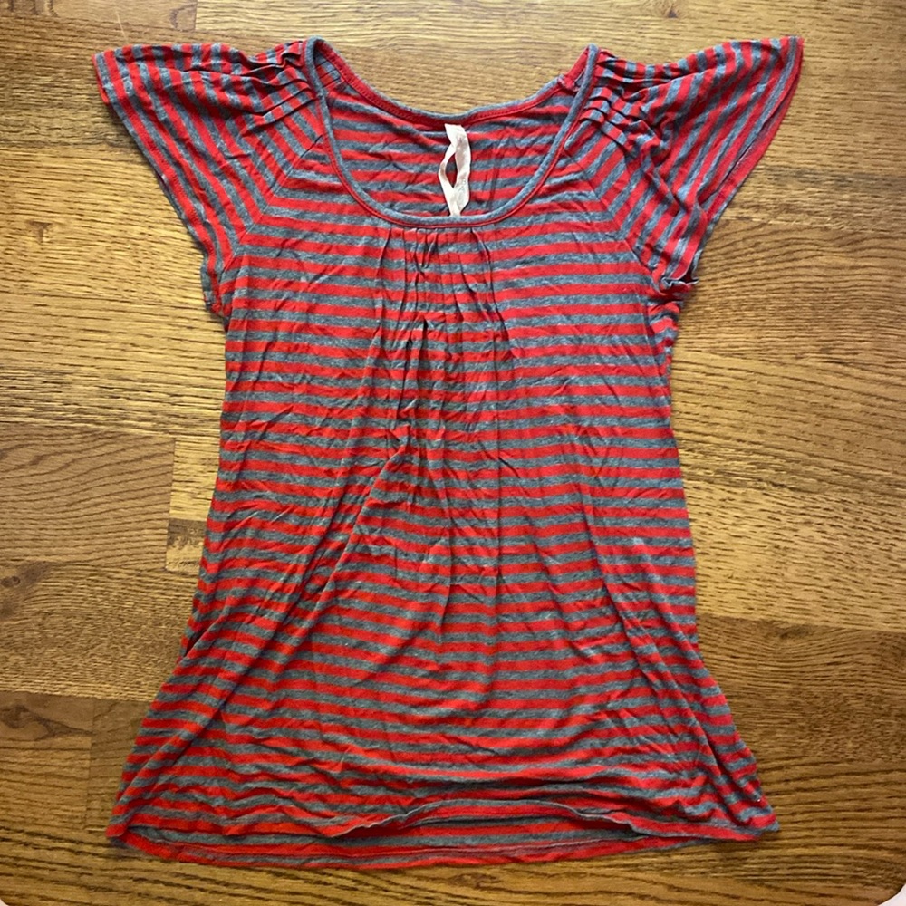 Bailey 44 soft tee with flutter cap sleeve